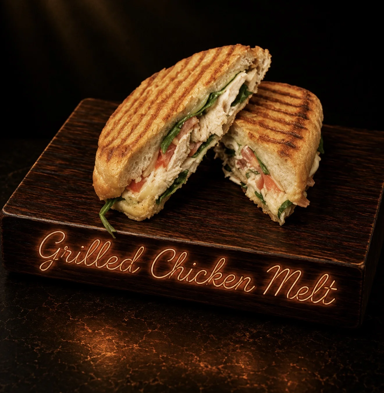 Grilled Chicken Melt