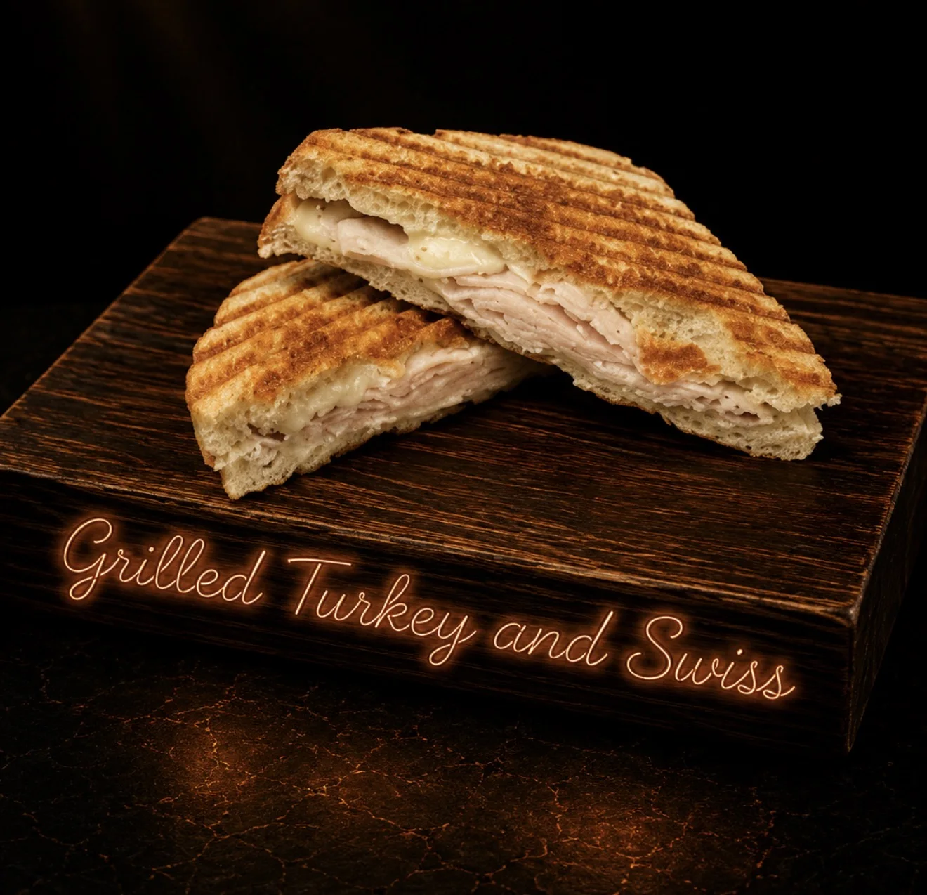 Grilled Turkey and Swiss