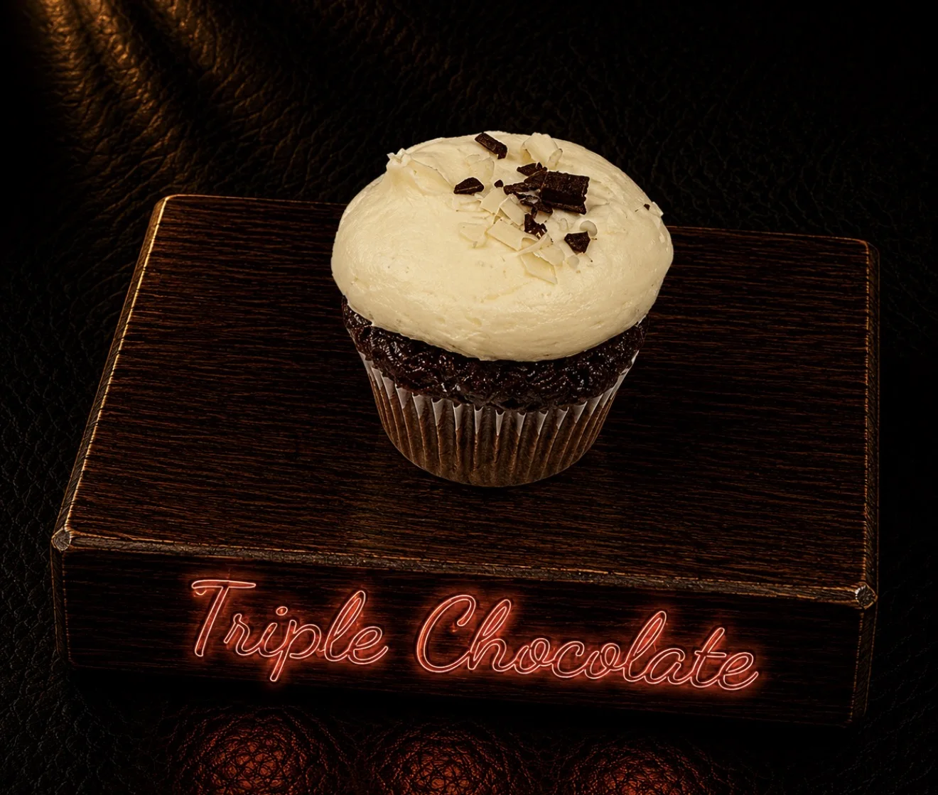 Triple Chocolate Cupcake